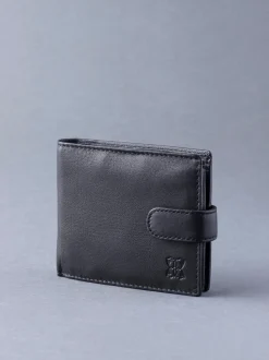 Lakeland Leather Black Burneside Wallet