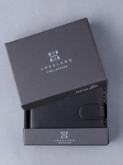 Lakeland Leather Black Burneside Wallet