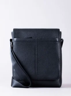 Lakeland Leather Black Crummock Cross-Body Bag