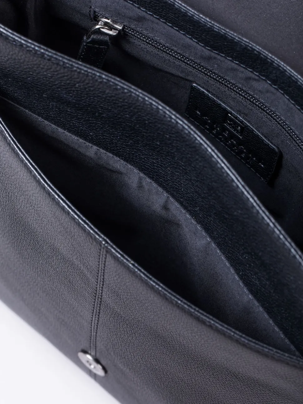 Lakeland Leather Black Crummock Cross-Body Bag