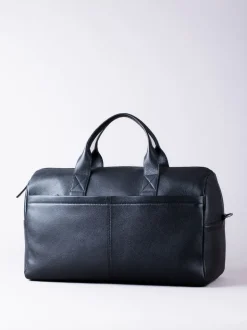 Lakeland Leather Black Crummock Holdall
