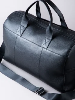 Lakeland Leather Black Crummock Holdall