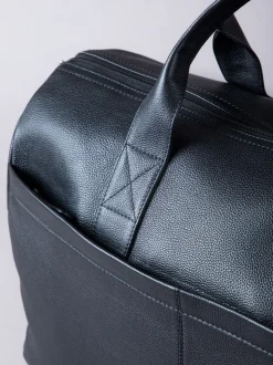 Lakeland Leather Black Crummock Holdall