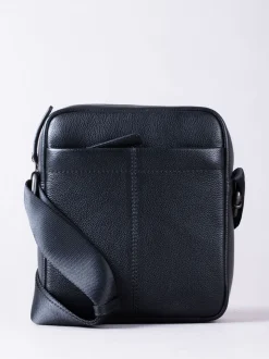 Lakeland Leather Black Crummock Reporter Bag