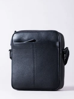 Lakeland Leather Black Crummock Reporter Bag