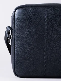 Lakeland Leather Black Crummock Reporter Bag