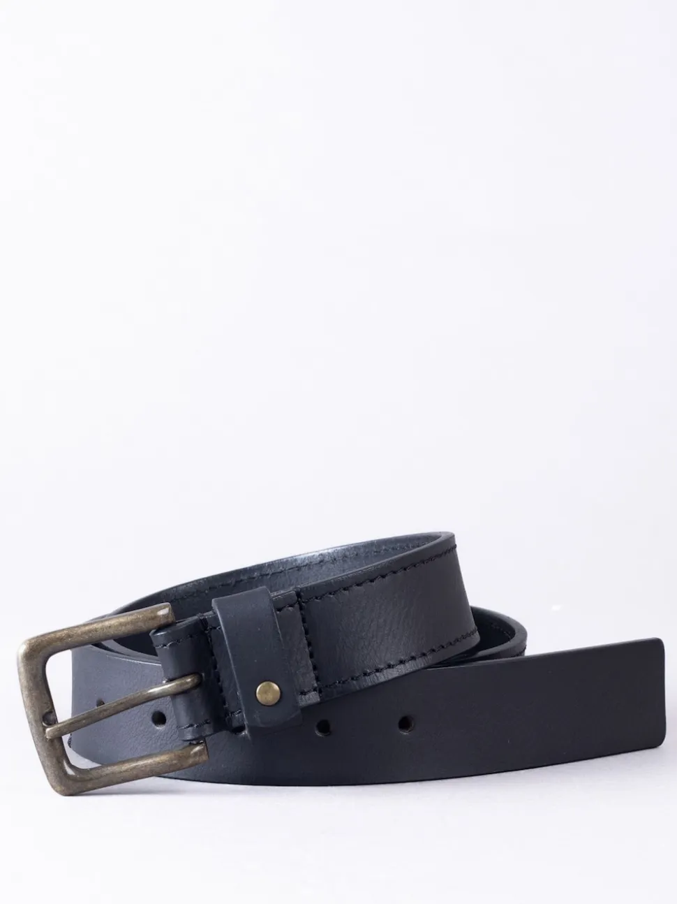 Lakeland Leather Black Eskin Belt