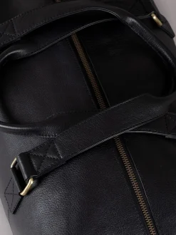 Lakeland Leather Black Keswick Holdall