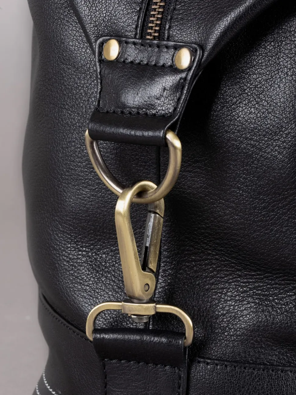 Lakeland Leather Black Keswick Holdall