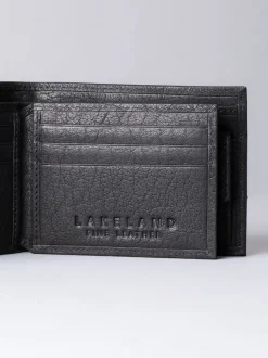 Lakeland Leather Black Keswick Leather Wallet