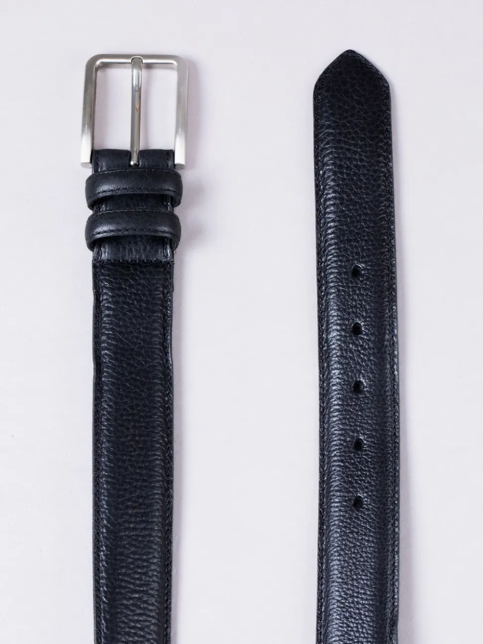 Lakeland Leather Black Storrs Belt