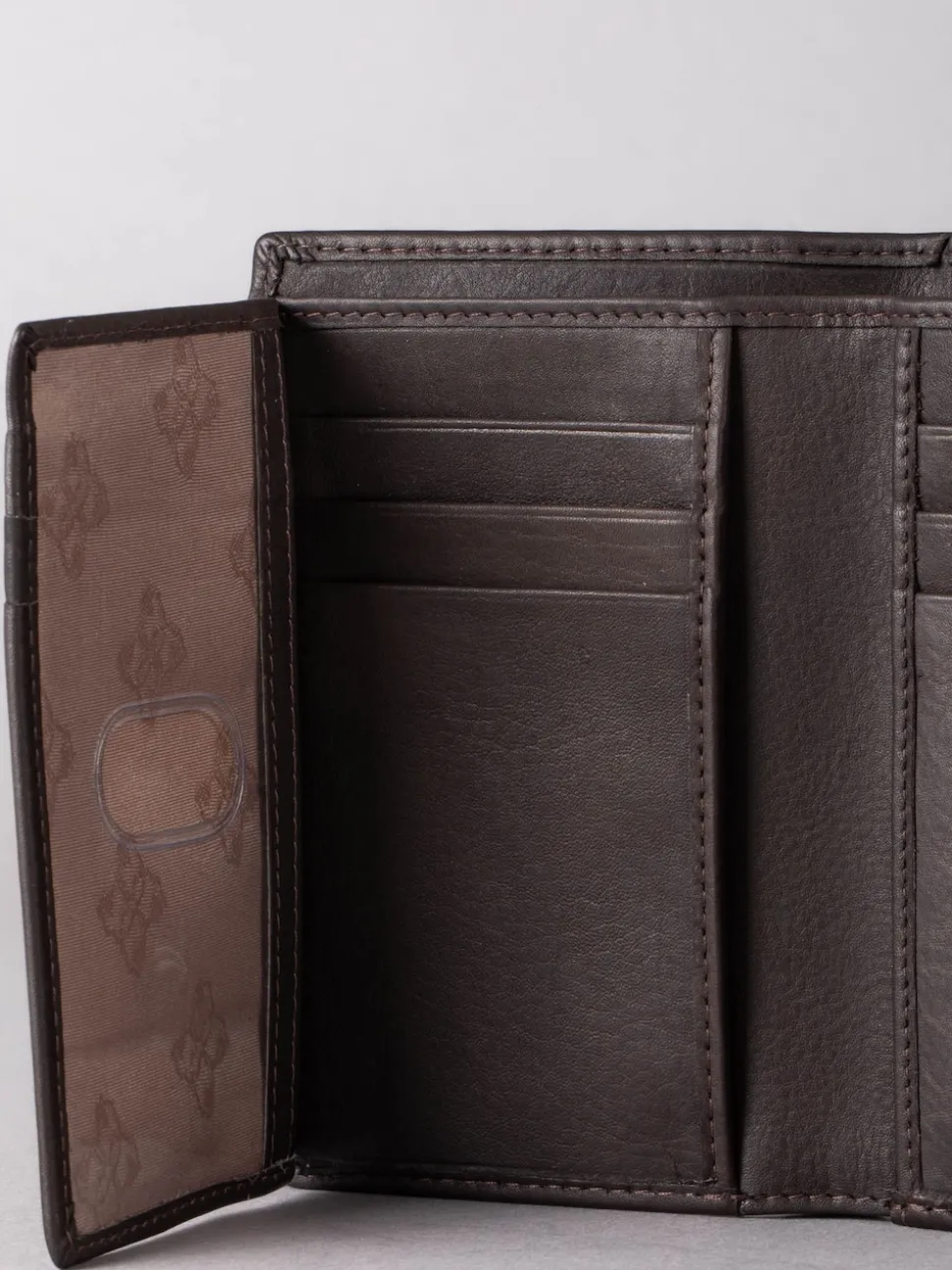 Lakeland Leather Brown Bowston Tri-Fold Wallet