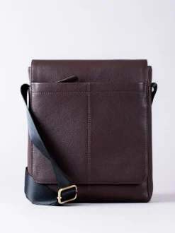 Lakeland Leather Brown Crummock Cross-Body Bag