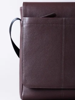 Lakeland Leather Brown Crummock Cross-Body Bag