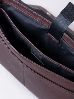 Lakeland Leather Brown Crummock Laptop Messenger Bag