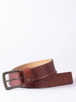 Lakeland Leather Brown Eskin Belt