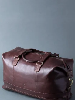 Lakeland Leather Brown Keswick Holdall