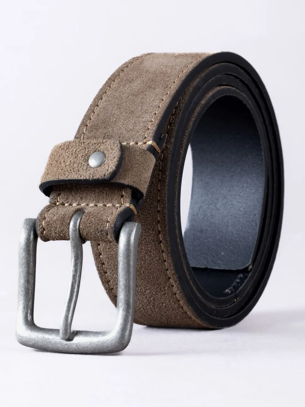 Lakeland Leather Brown Light Eskin Belt