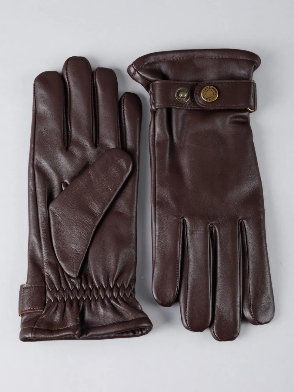 Lakeland Leather Brown Mardale Gloves