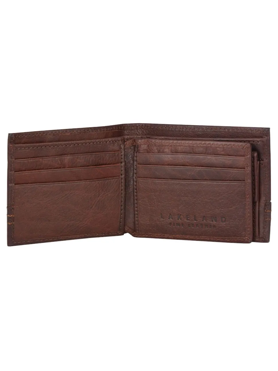 Lakeland Leather Brown Mens Keswick Wallet