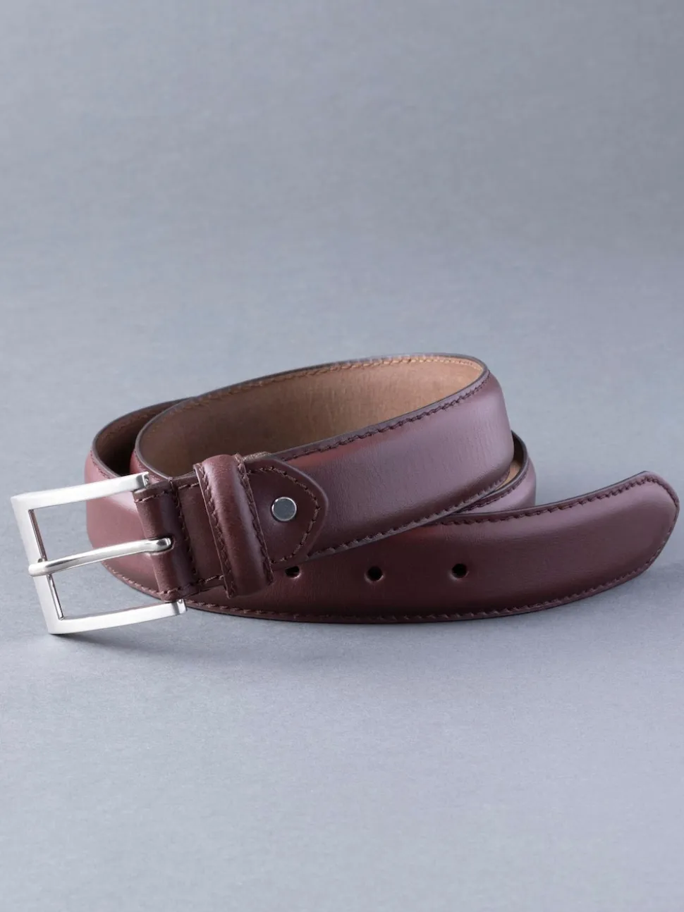 Lakeland Leather Brown Staveley Leather Belt