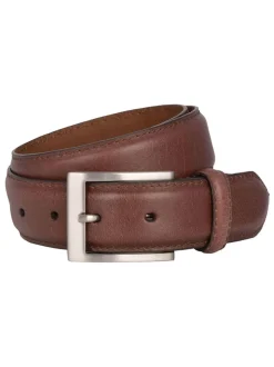 Lakeland Leather Brown Staveley Leather Belt
