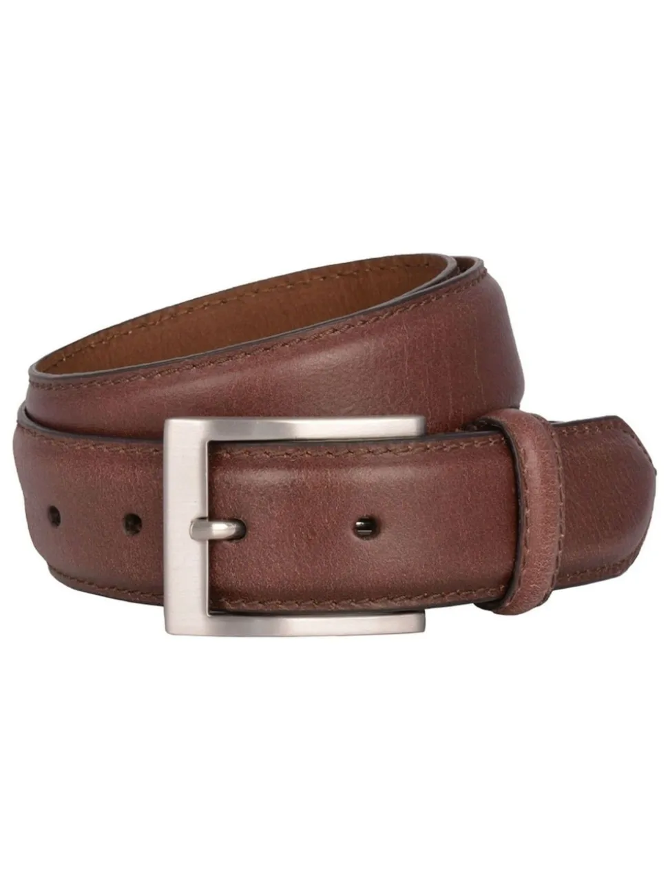 Lakeland Leather Brown Staveley Leather Belt