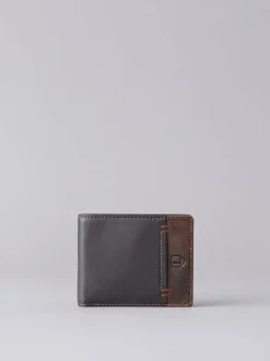 Lakeland Leather Brown Stitch Leather Bi-Fold Wallet