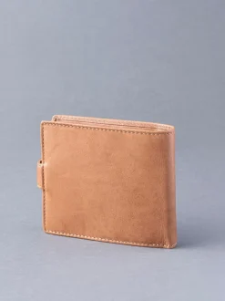 Lakeland Leather Cognac Brown Burneside Wallet