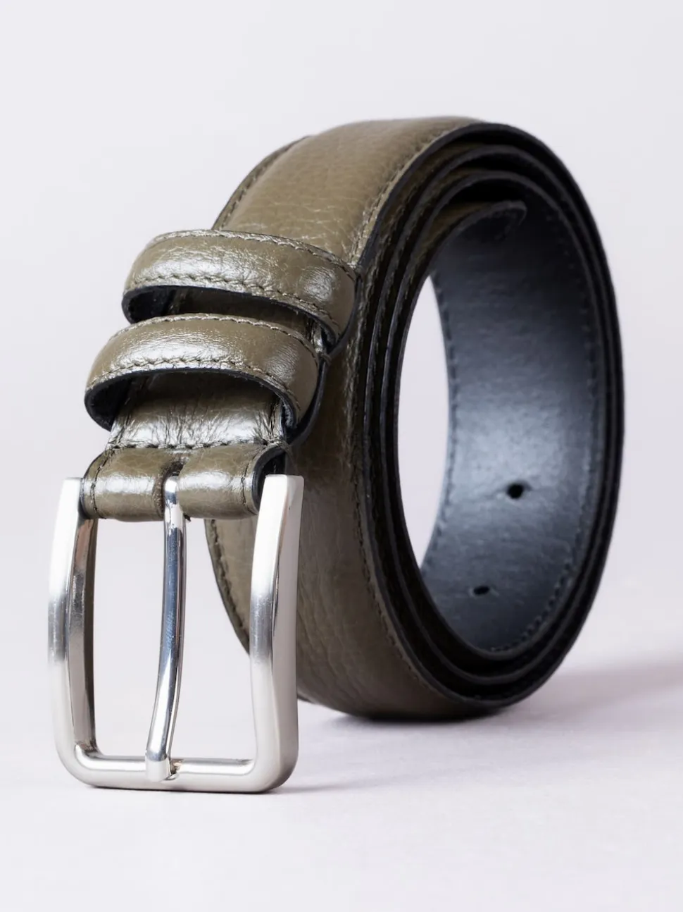 Lakeland Leather Green Storrs Belt