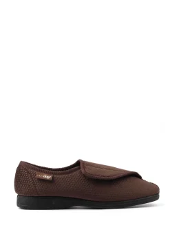 Lazy Dogz Blue Columbus III Hook and Loop Slippers