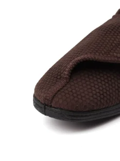 Lazy Dogz Blue Columbus III Hook and Loop Slippers
