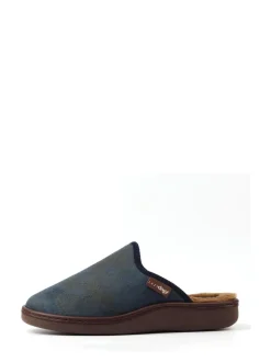 Lazy Dogz Blue Glen II Mule Slippers