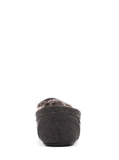 Lazy Dogz Blue Hendrix II Faux Fur Lined Full Slippers