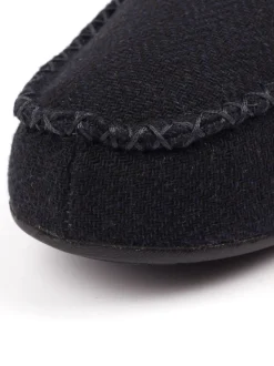 Lazy Dogz Blue Hendrix II Faux Fur Lined Full Slippers
