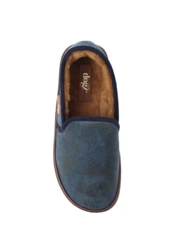 Lazy Dogz Blue Manor II Full Slippers