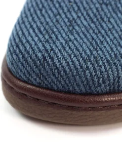 Lazy Dogz Blue Oliver Warm Lined Full Slippers