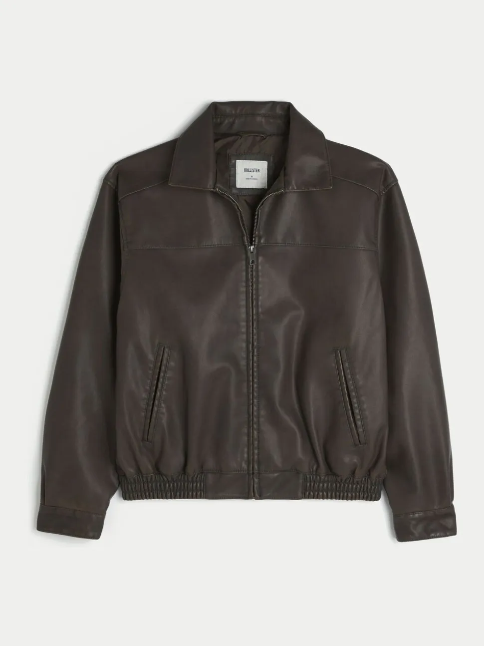 Leather Cropped Jacket