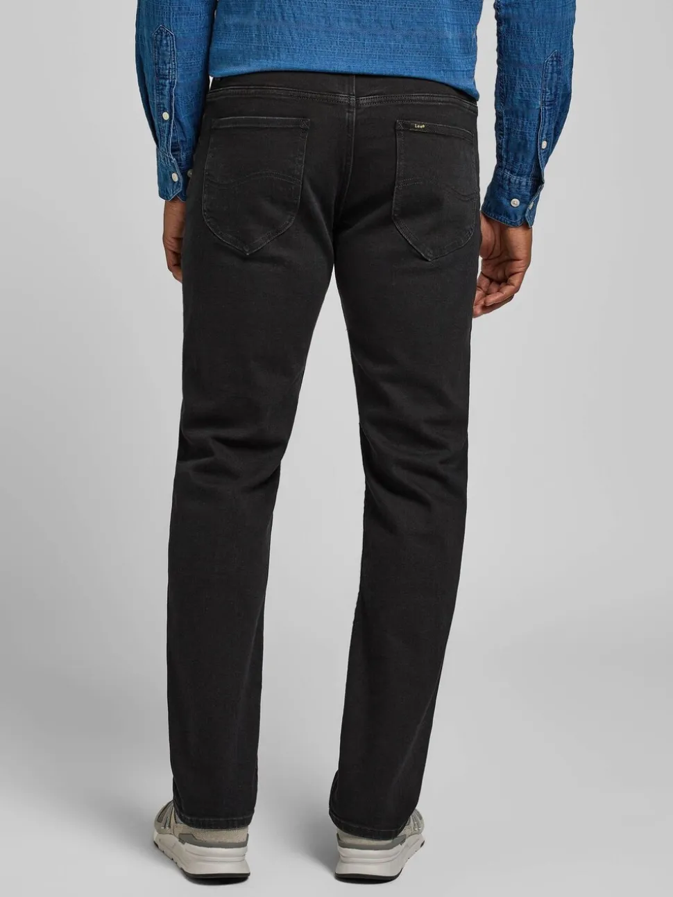 Lee Black Straight Fit MVP Jeans