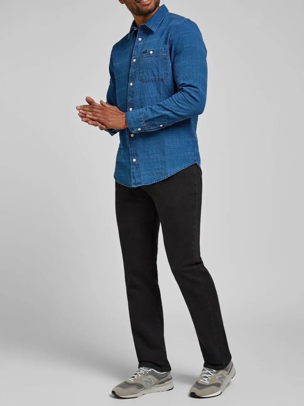 Lee Black Straight Fit MVP Jeans