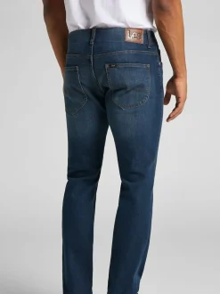 Lee Mid Blue Denim Straight Fit Extreme Motion MVP Jeans