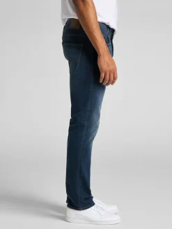 Lee Mid Blue Denim Straight Fit Extreme Motion MVP Jeans