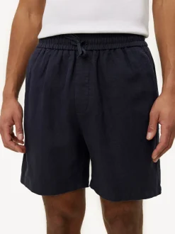 Les Deux Blue Otto Linen Shorts