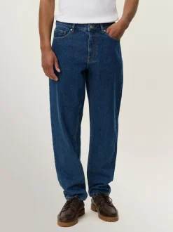 Les Deux Blue Ryder Washed Denim Jeans