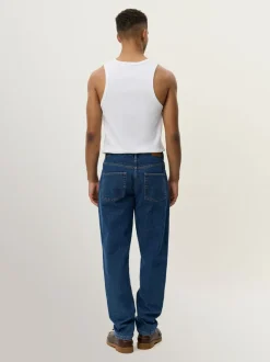 Les Deux Blue Ryder Washed Denim Jeans