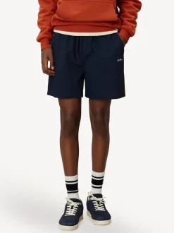 Les Deux Blue Stan Seersucker Swim Shorts