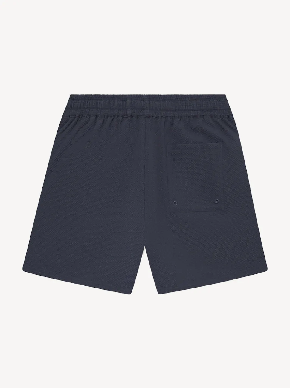 Les Deux Blue Stan Seersucker Swim Shorts