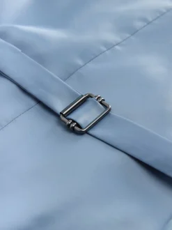 Light Blue Check Suit Waistcoat