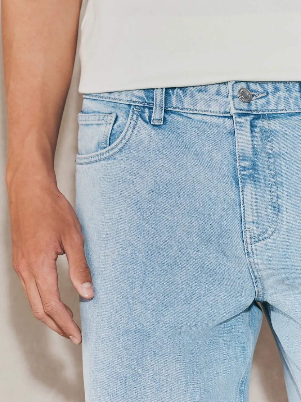 Light Blue EDIT Baggy Fit Jeans