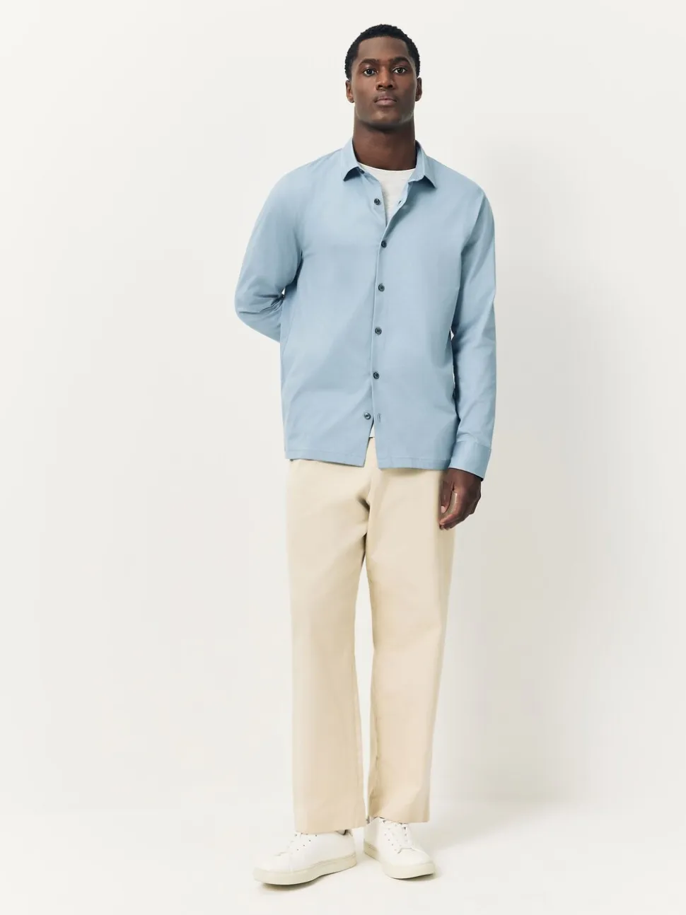 Light Blue Jersey Shirt